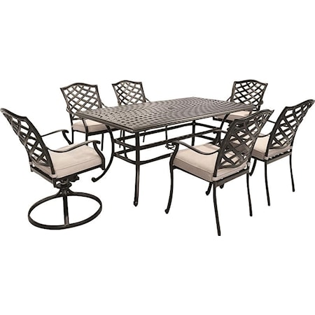 7 Piece Outdoor Dining Set