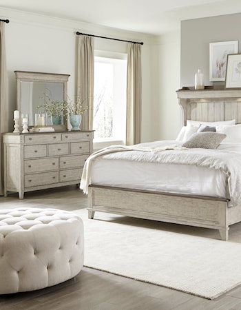 Queen Mantle Bed