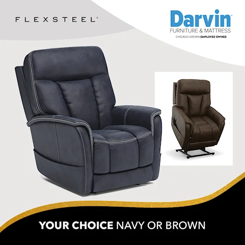 flexsteel power lift recliner