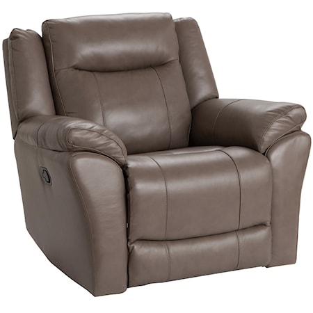LEATHER MATCH POWER RECLINER