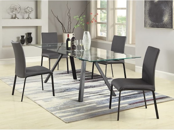 5 PIECE DINING SET