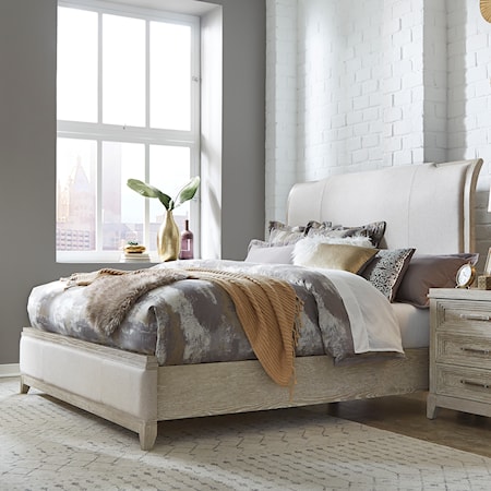 Queen Upholstered Bed
