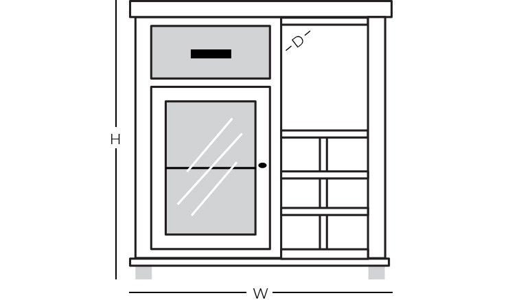 Dimensions - Accent Chest