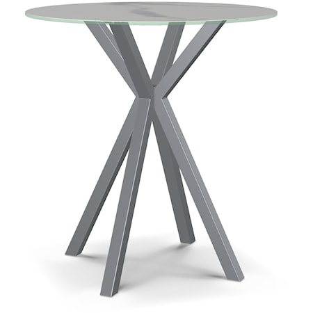 Bar Height Table with Italian Porcelain Top