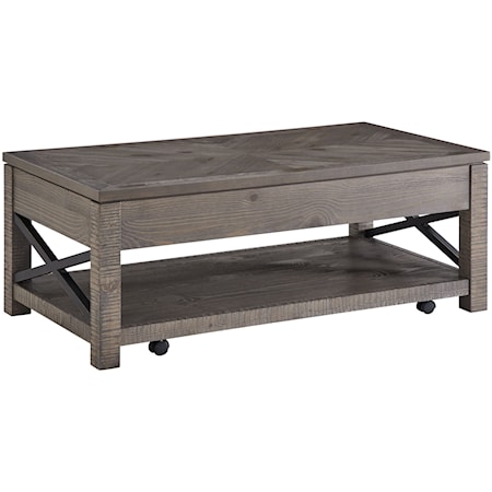 Lift-Top Cocktail Table