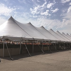 June 2019 - Massive Tents Help Define Annual Darvin® Event