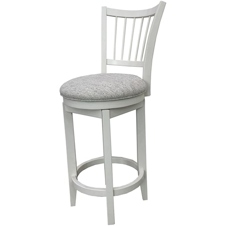 Swivel Barstool Spindle back