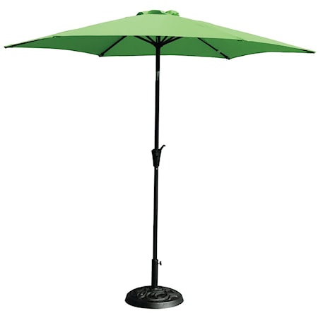 9' GREEN UMBRELLA