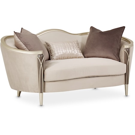 Upholstered Loveseat