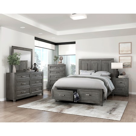 Queen Storage Bed