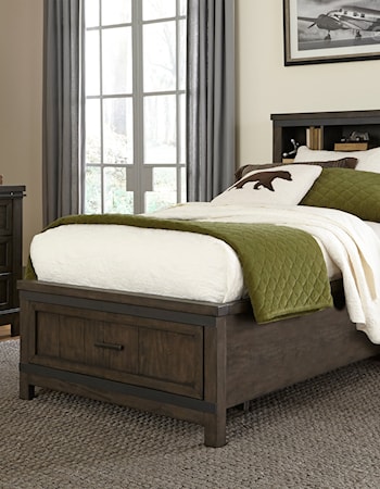 Twin Bookcase Bed