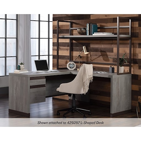 DESK AND HUTCH