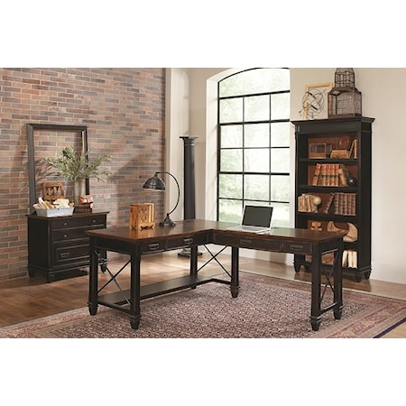 L Desk With Right Return