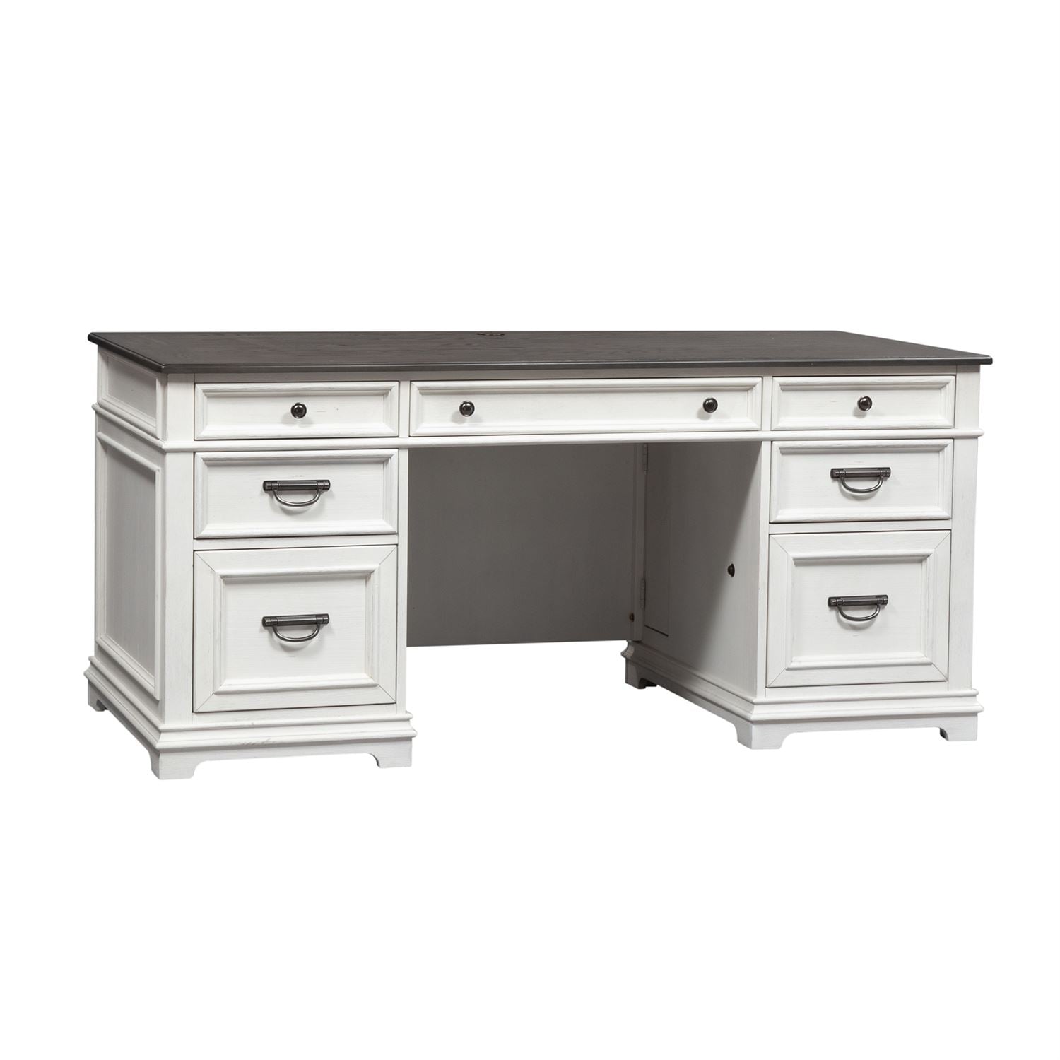 Double Pedestal Credenza Desk