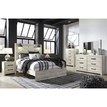 Queen Panel Bed