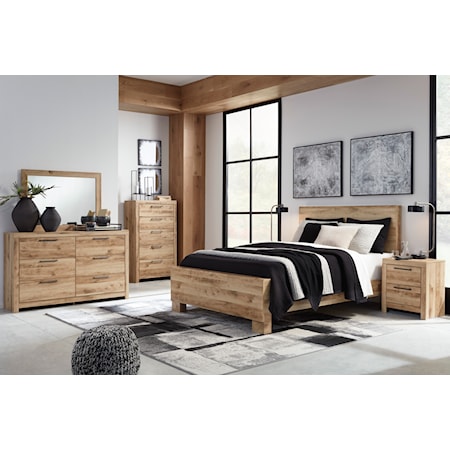 Queen Panel Bed