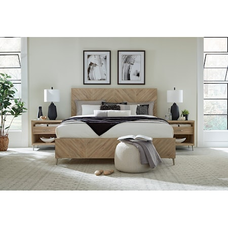Queen Panel Bed