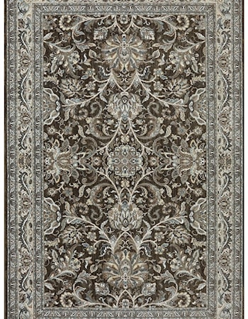 8'x11' Newbridge Brown Rug