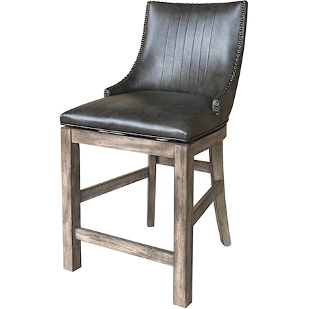 Swivel Counter Sling Chair