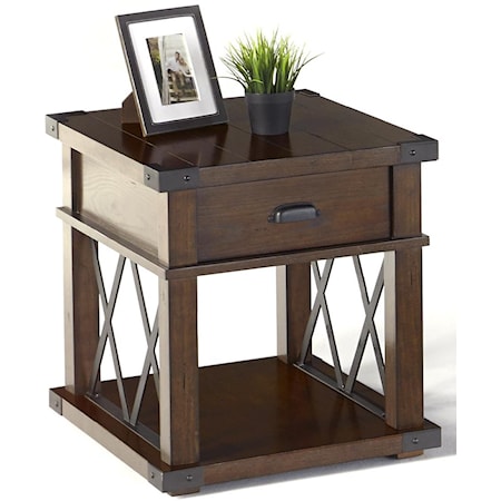 Rectangular End Table