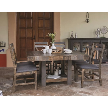 5 PIECE DINING SET