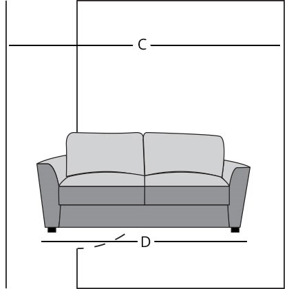 sofa room diagram