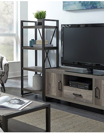 Entertainment Center with Piers