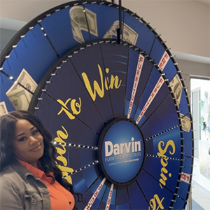 2024 - Darvin Furniture & Mattress Spin to Win Event