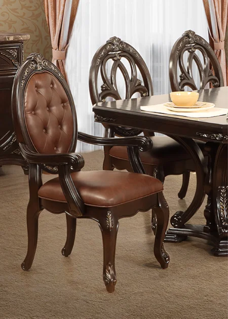 new 5 pc dining set $2299.99 | matching pieces also on sale