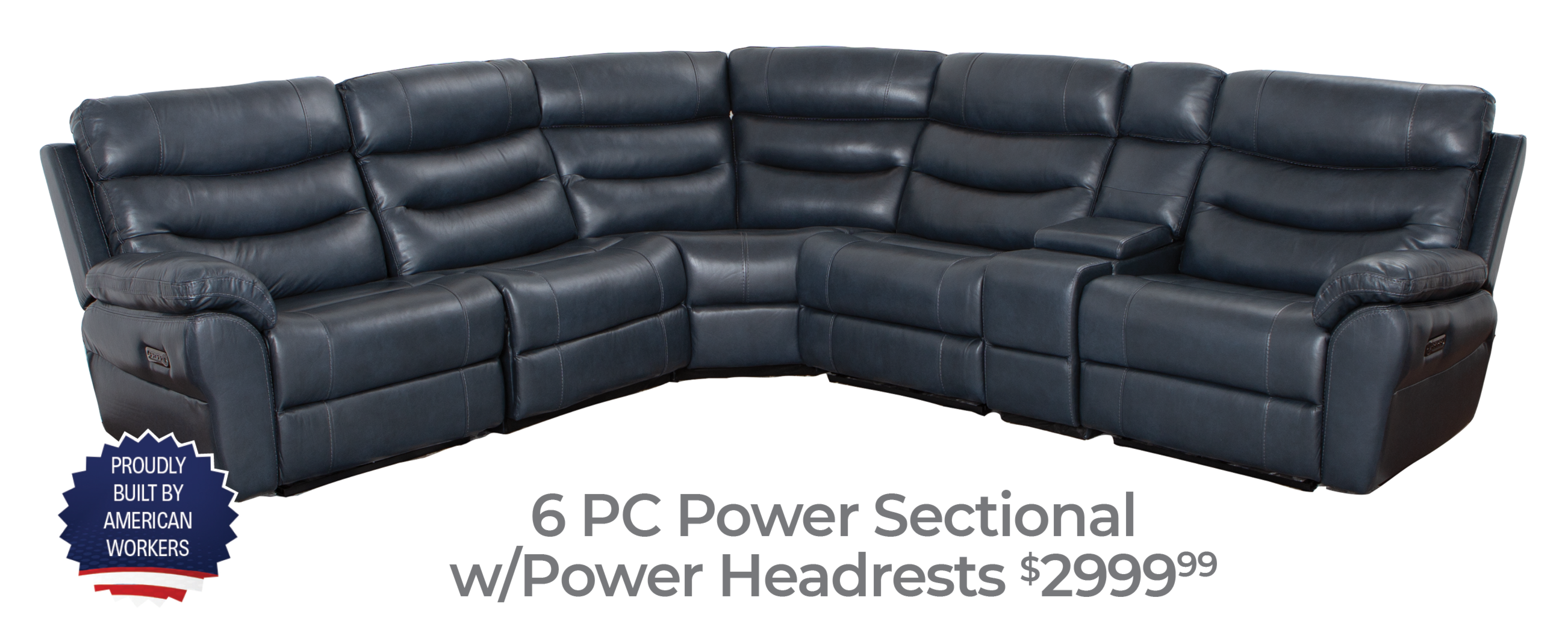 6 PC Sectional