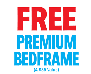 free premium bedframe